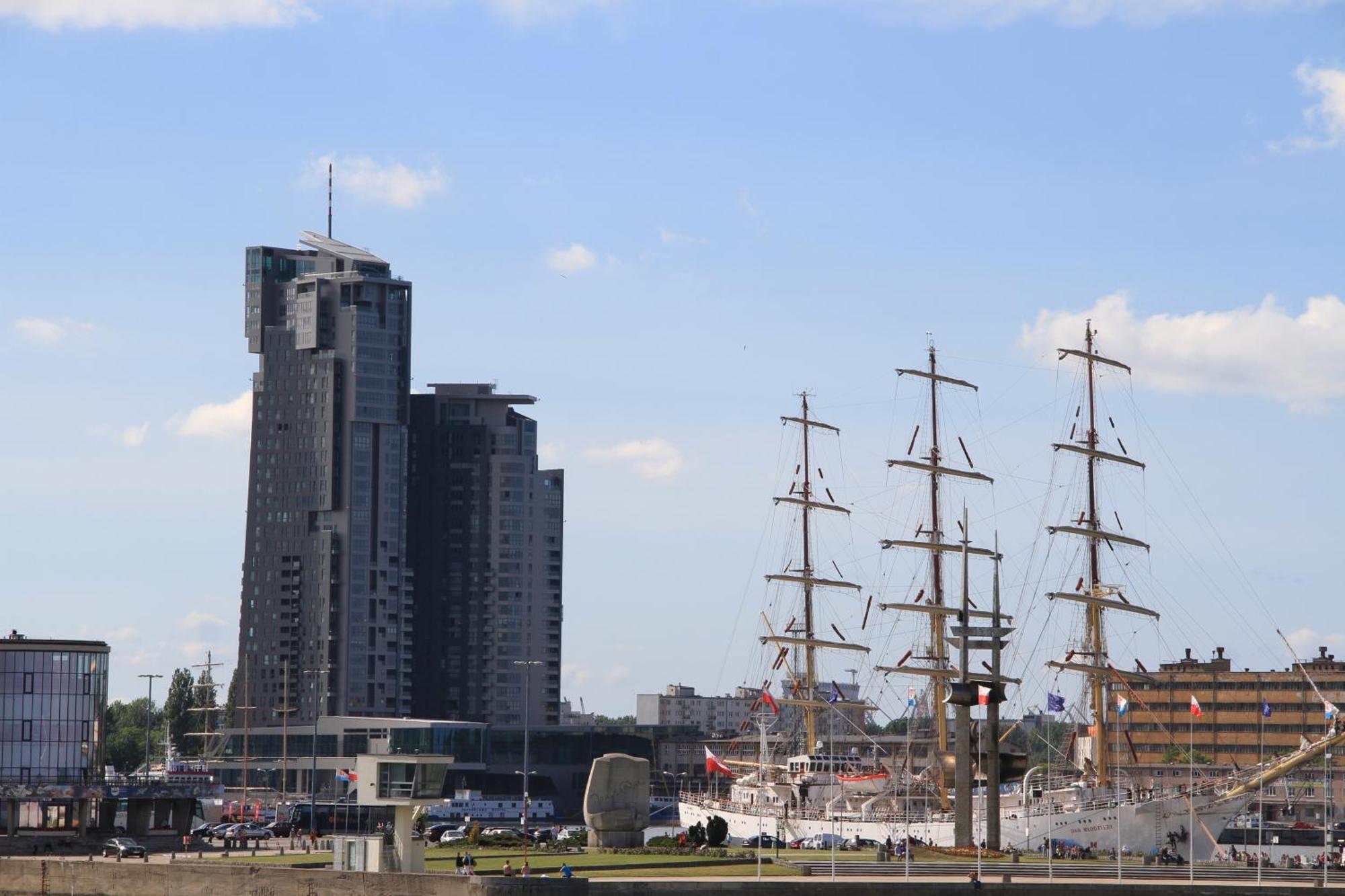 Apartamenty Sea Towers Gdynia Eksteriør bilde