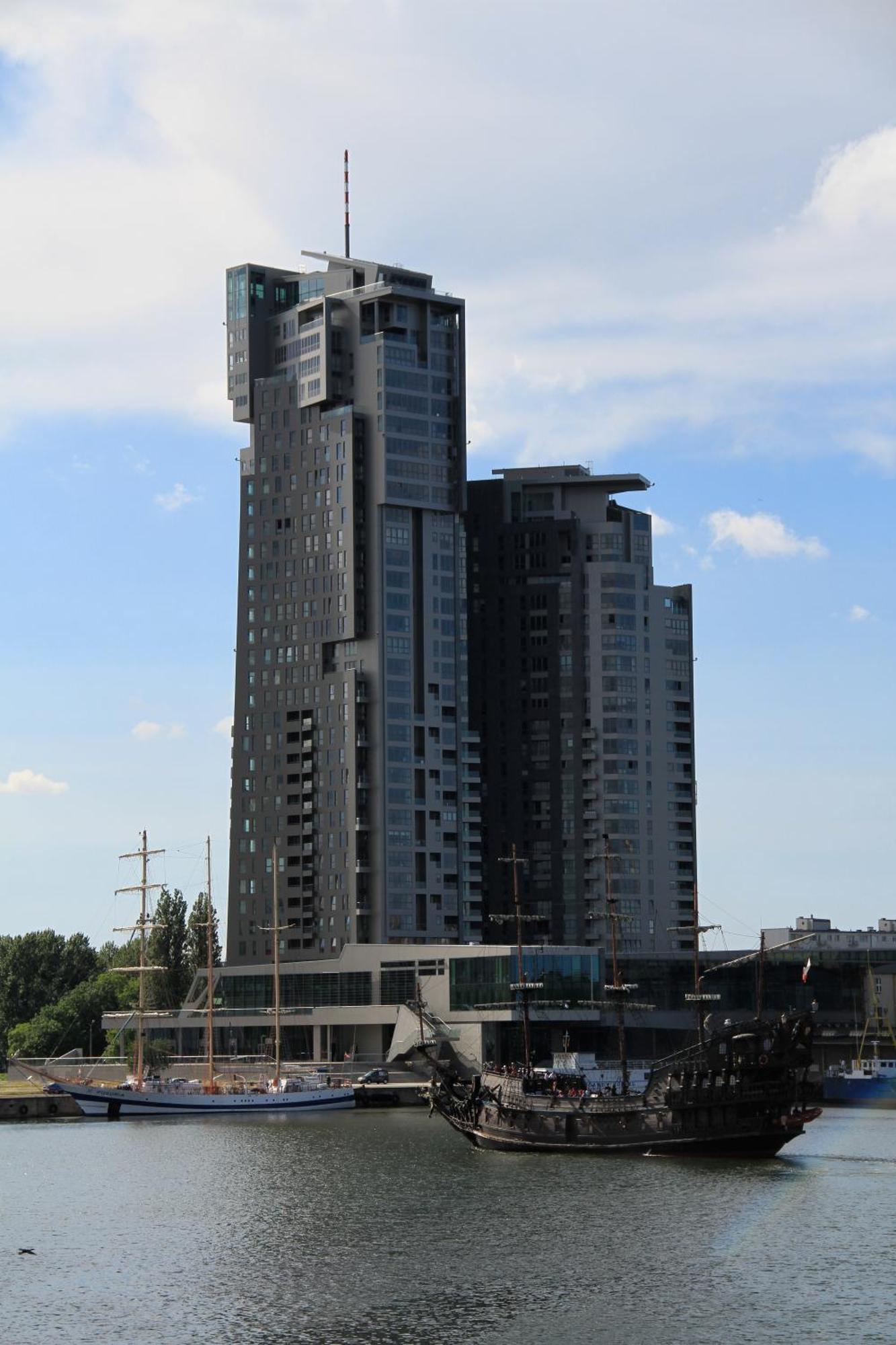 Apartamenty Sea Towers Gdynia Eksteriør bilde