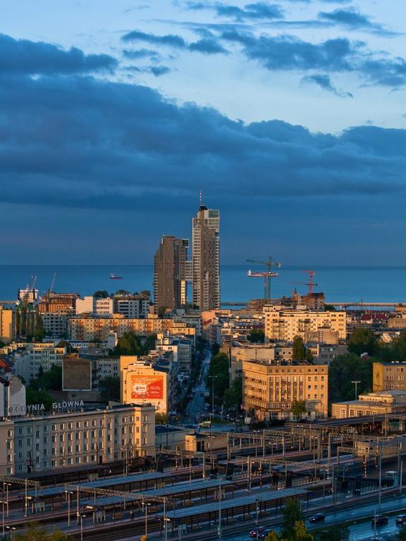 Apartamenty Sea Towers Gdynia Eksteriør bilde
